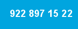922 897 15 22